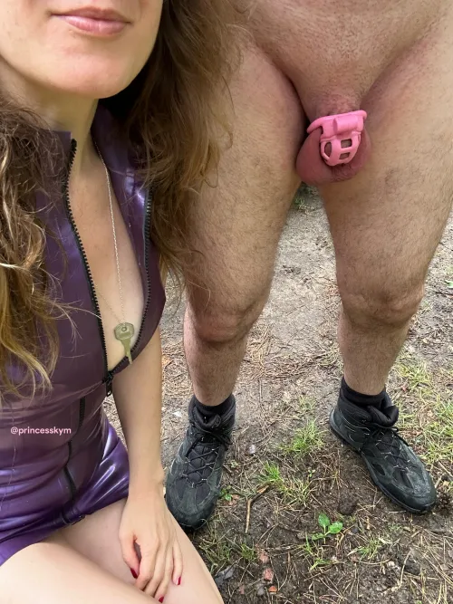 Just a little walk… 💜