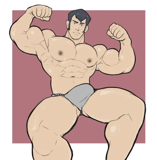 Norman flexing (hoybarartist)