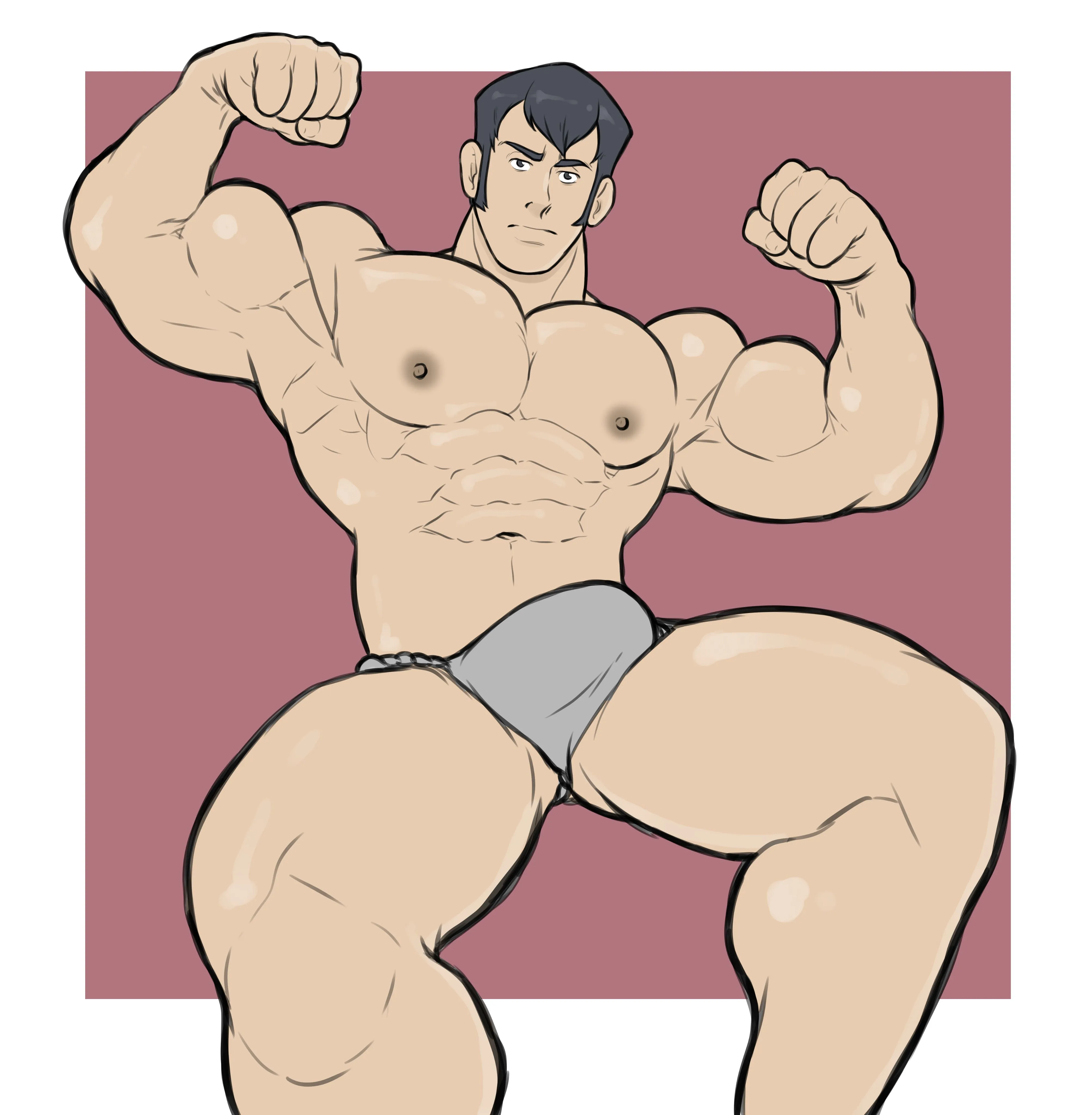 Norman flexing (hoybarartist)