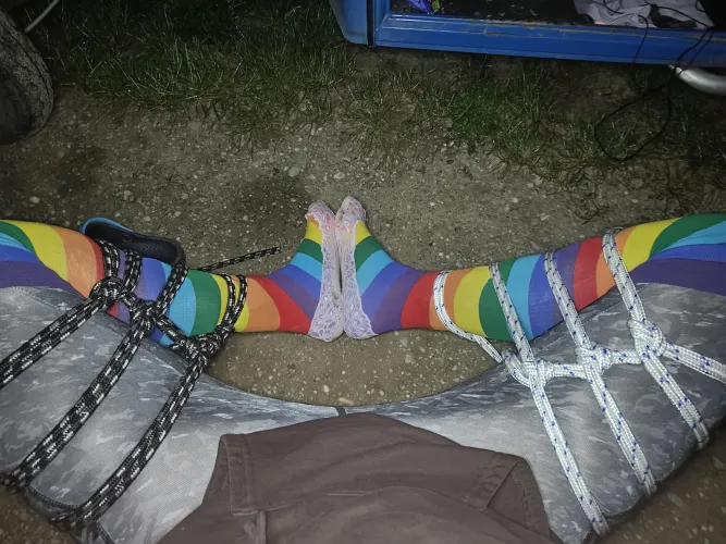 I love bondage (selfbondage)