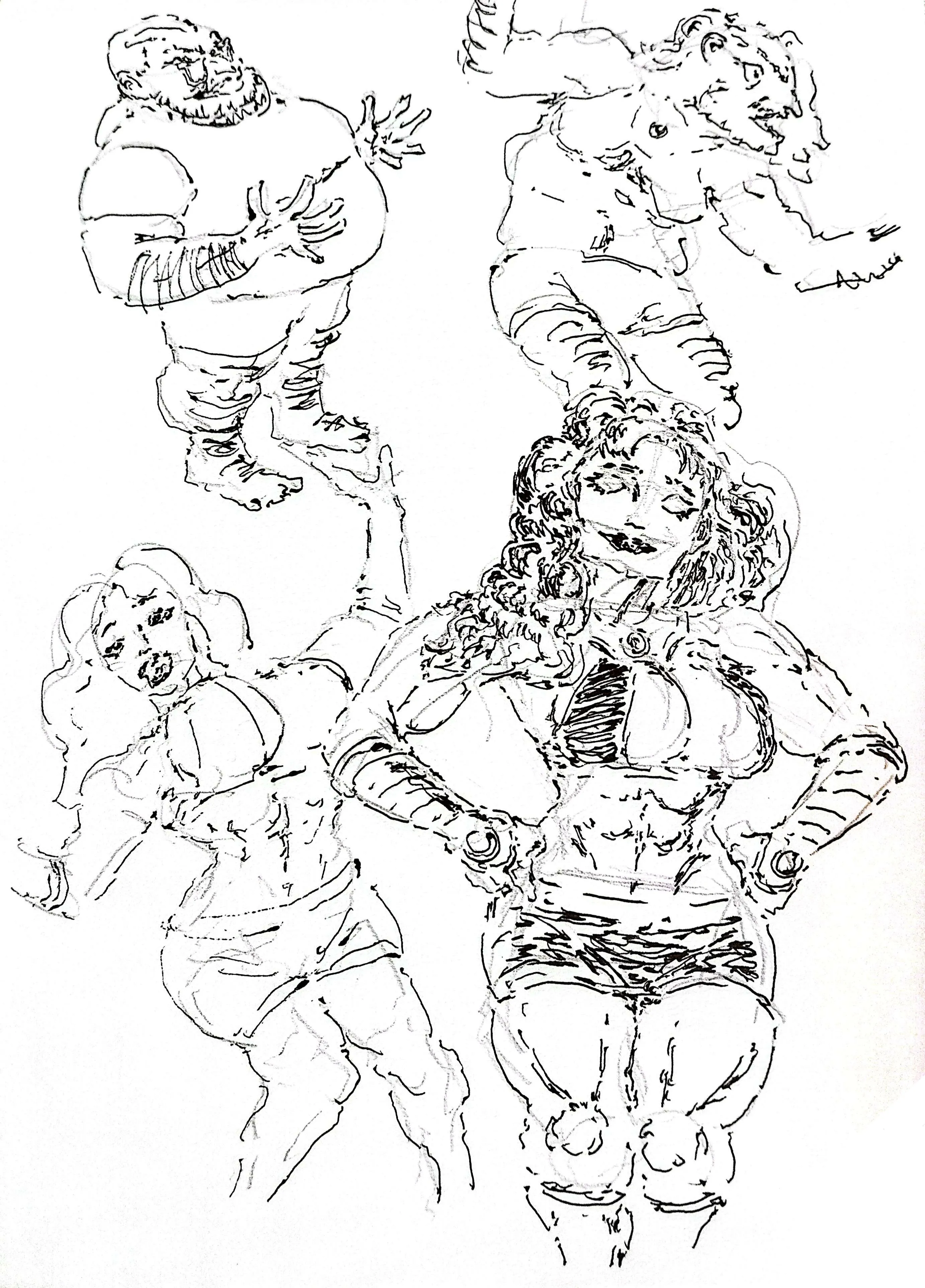 Starfire Transformation rough sketch(drawn by me) [MTF]