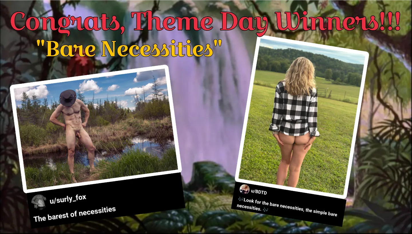 Congrats, Theme Day Winners!!!