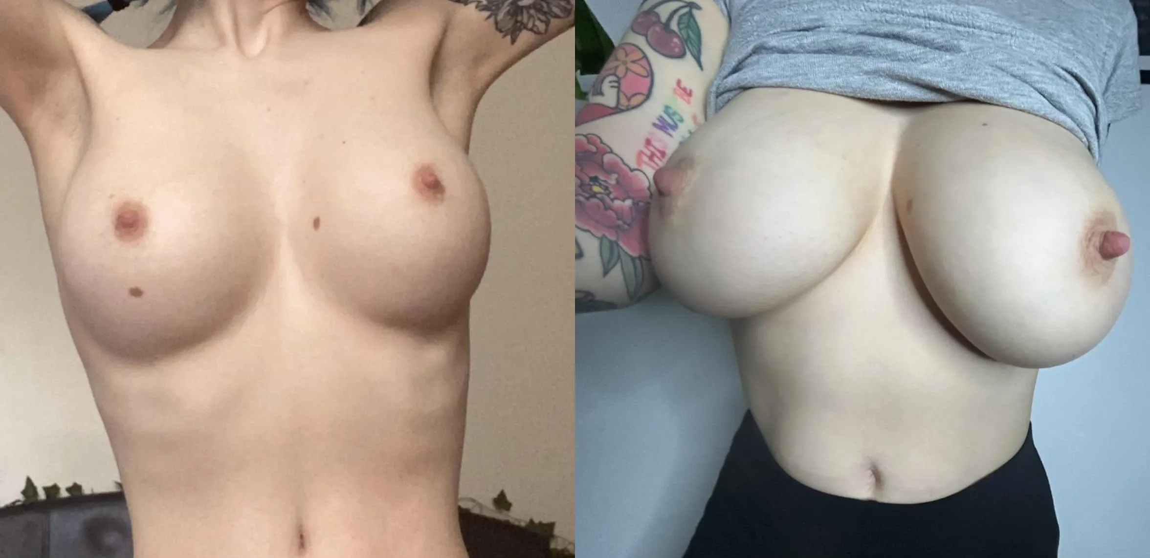 Before pregnancy vs after :)