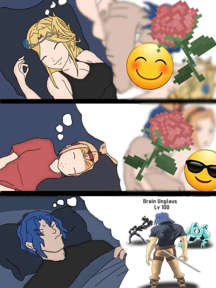 Brain only dreamed of getting stronger 🗡️💯