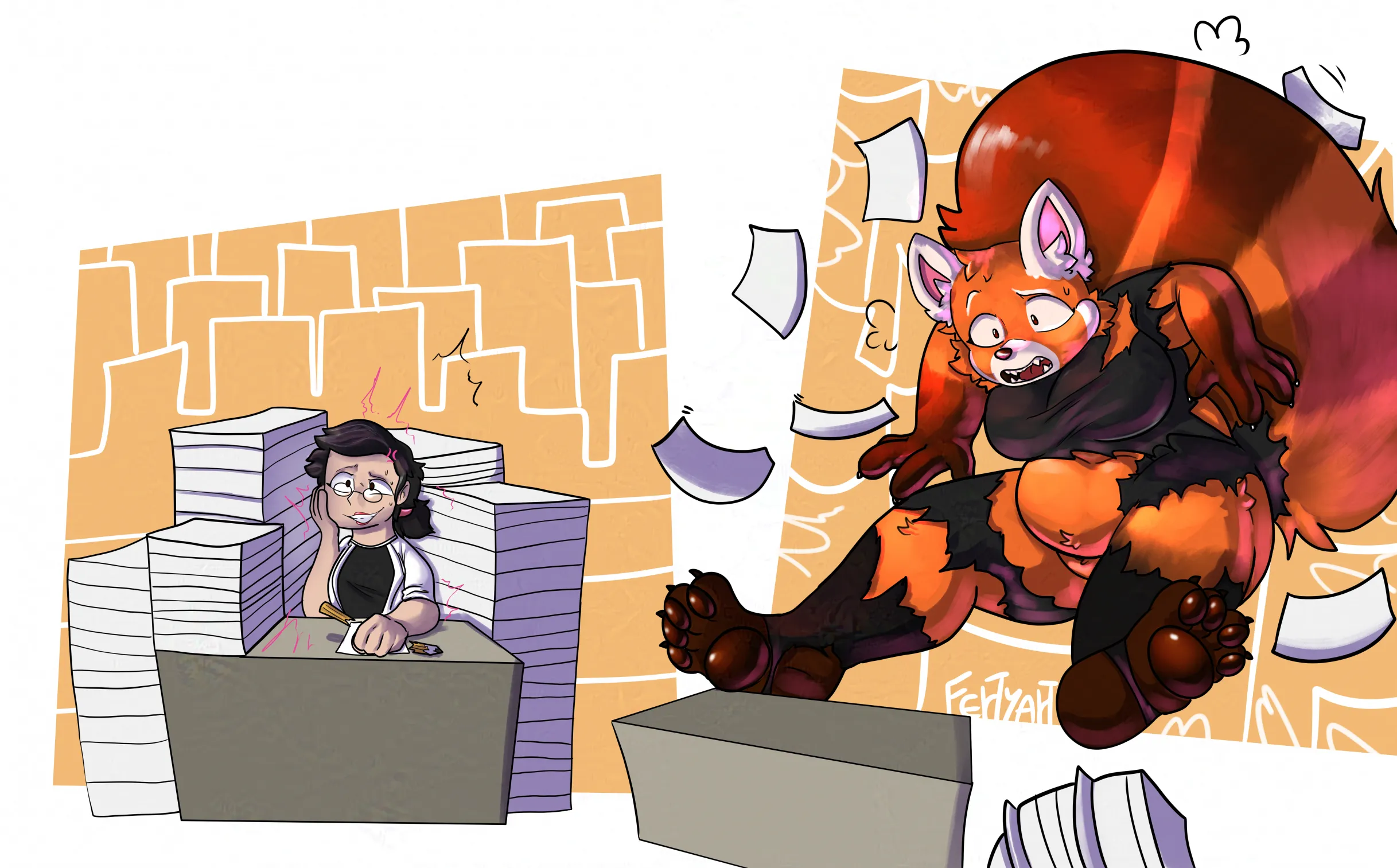 Guess I’m Taking an Early Lunch! by Fertifo0