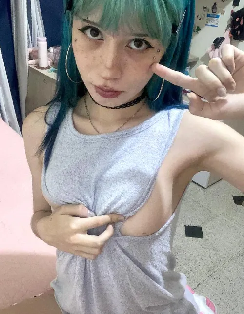 How do you plan to fix a anti social, hymened goth thingy that cuts herself