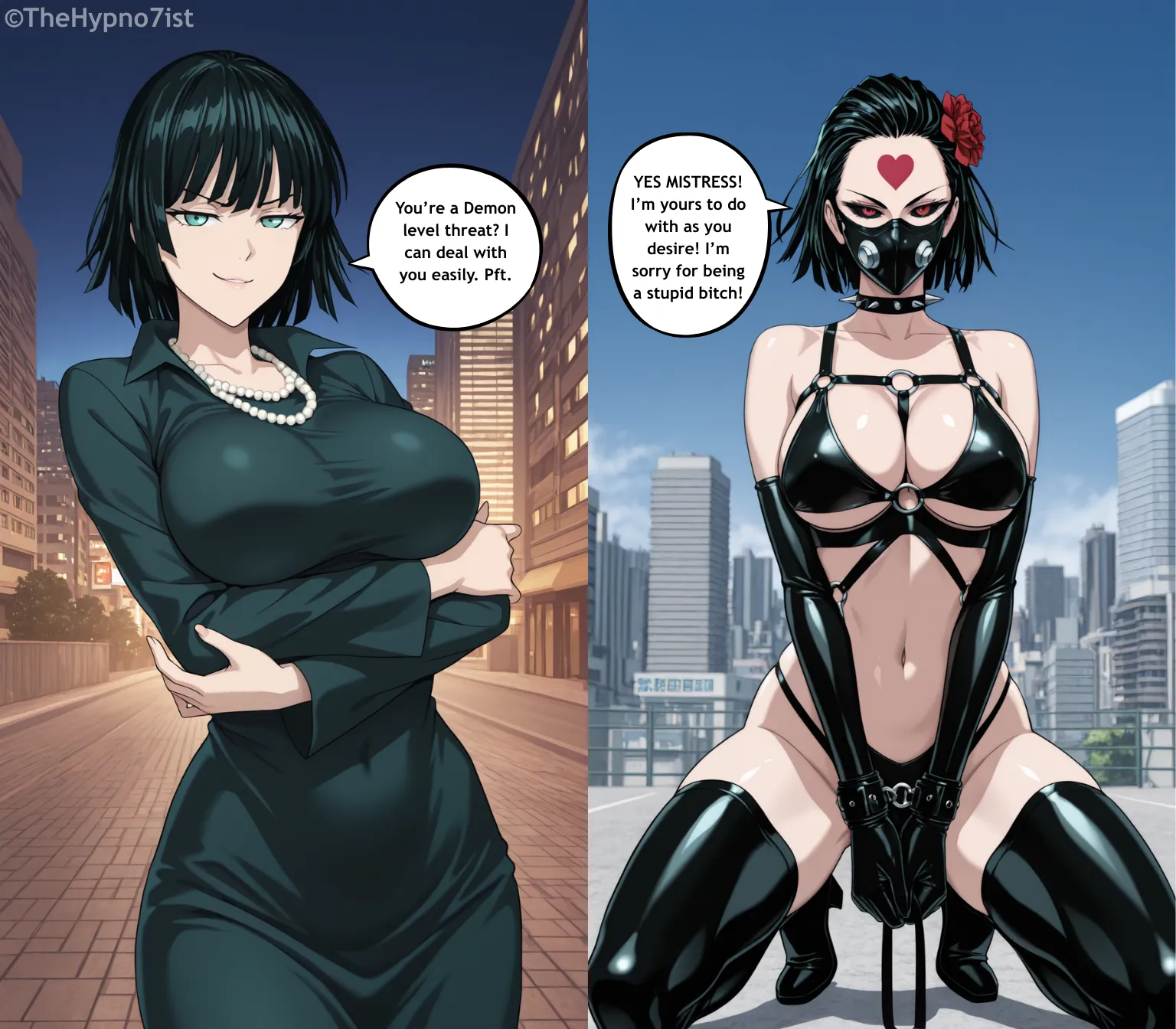 [OC] Fubuki gets Brainwashed by Do-s!