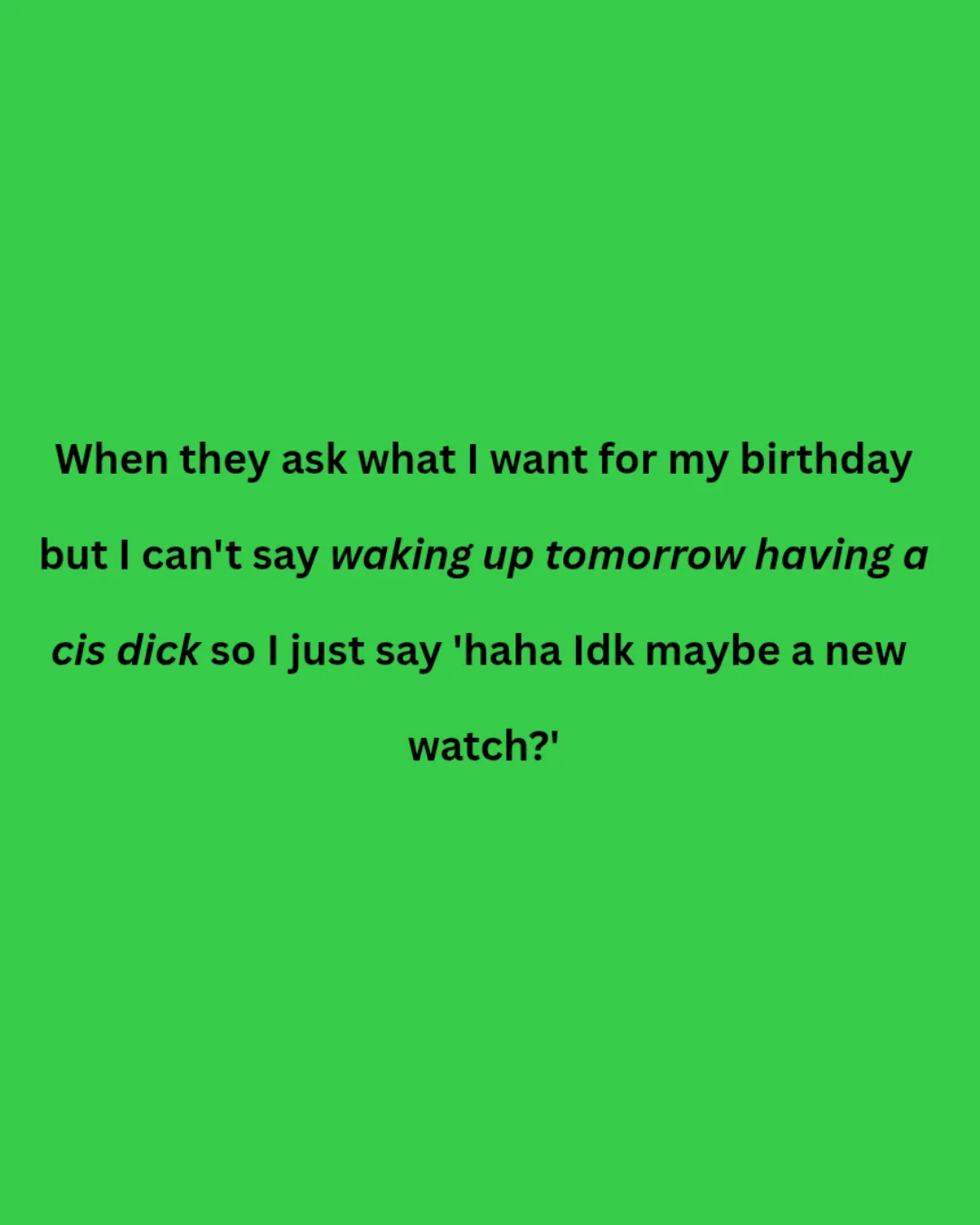 One day 🫵🏼🍆 I know it will happen💪🏼