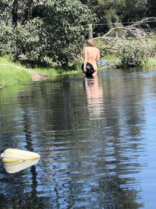 Anyone for a skinny dip?