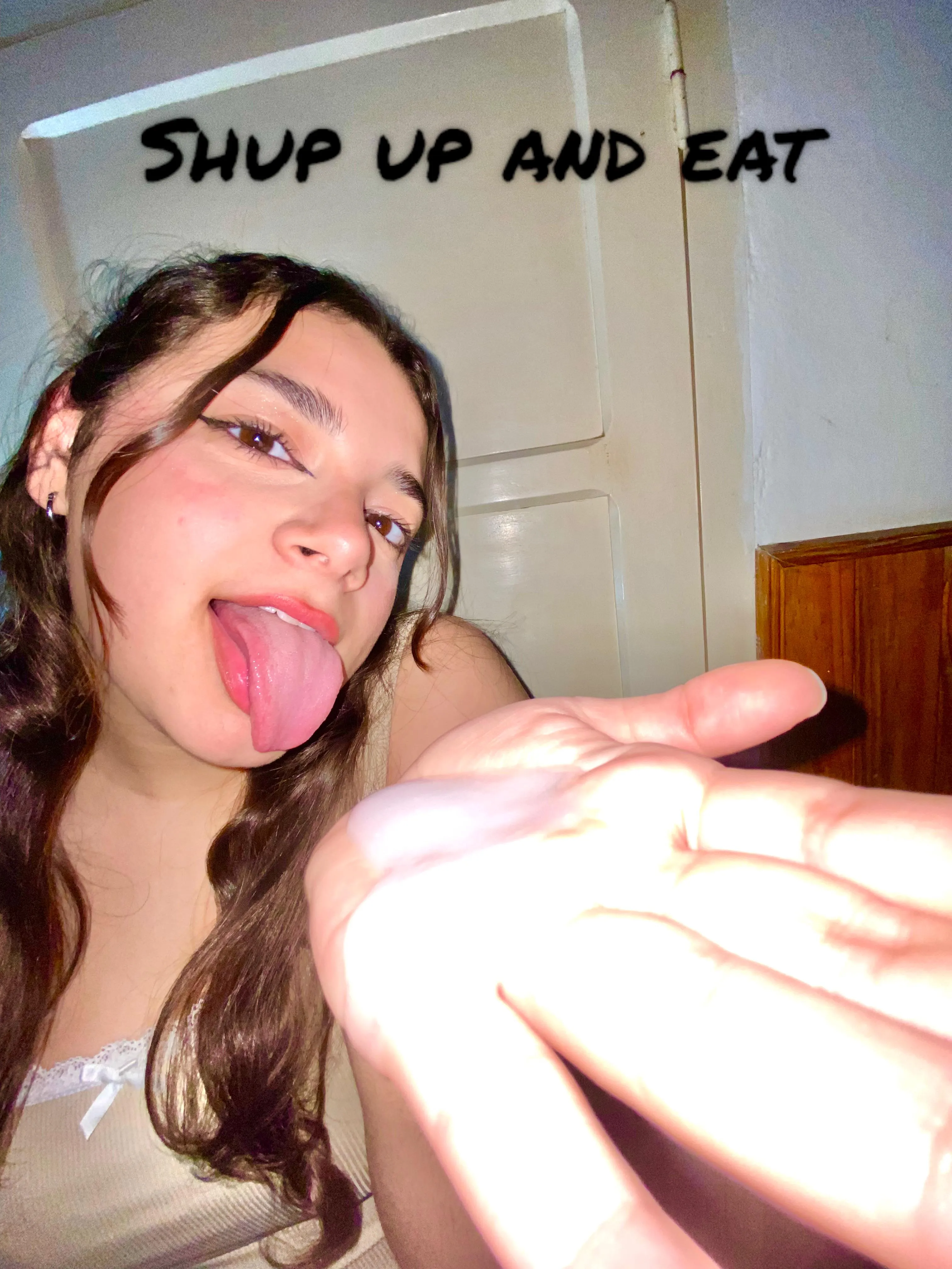 Be obedient and eat what I brought you