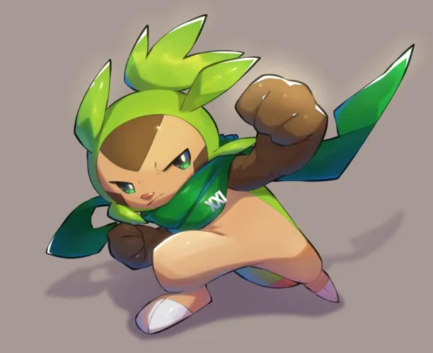 Dex #650 Chespin || Daily pokémon posting in national dex order