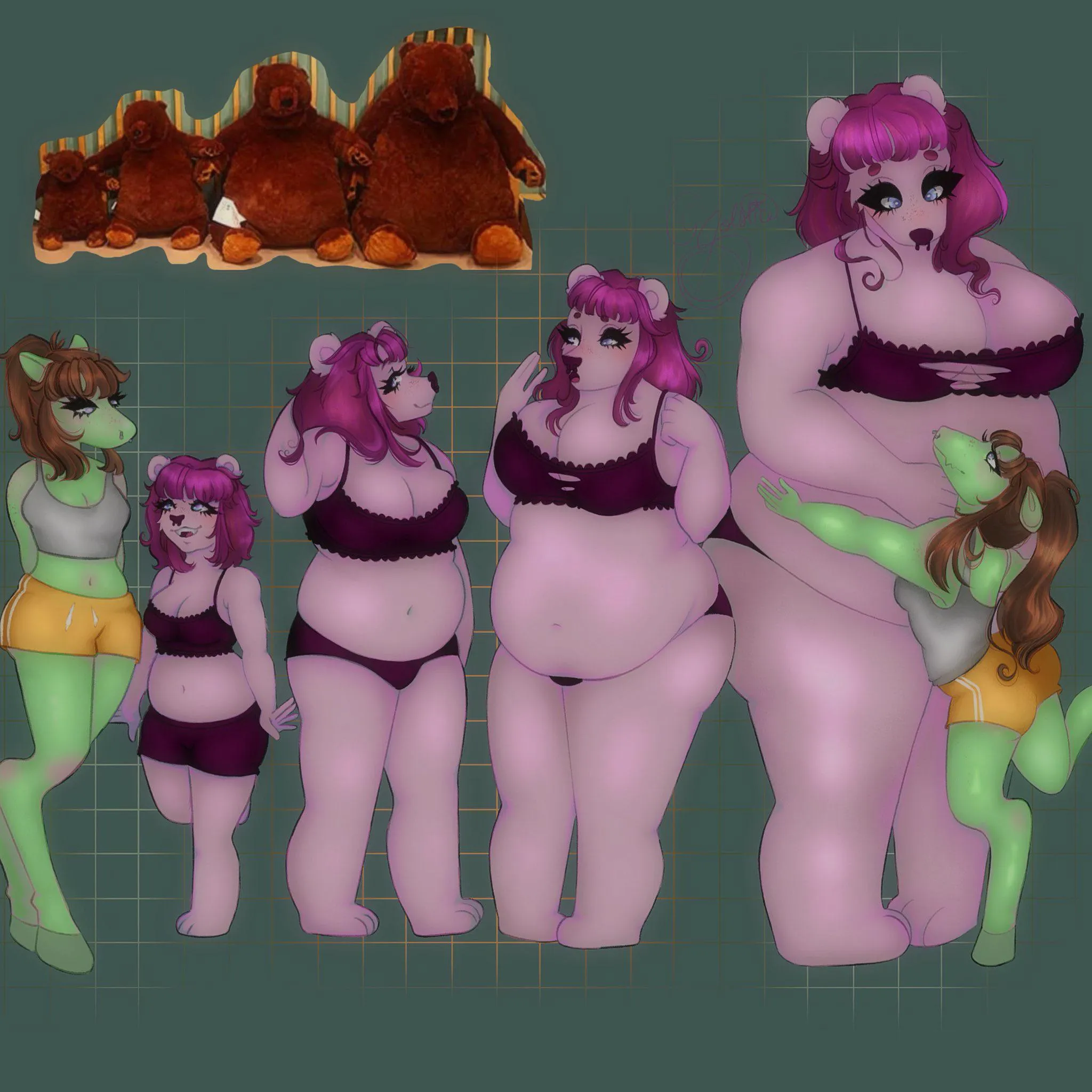 Fat bear transformation bc tis the season