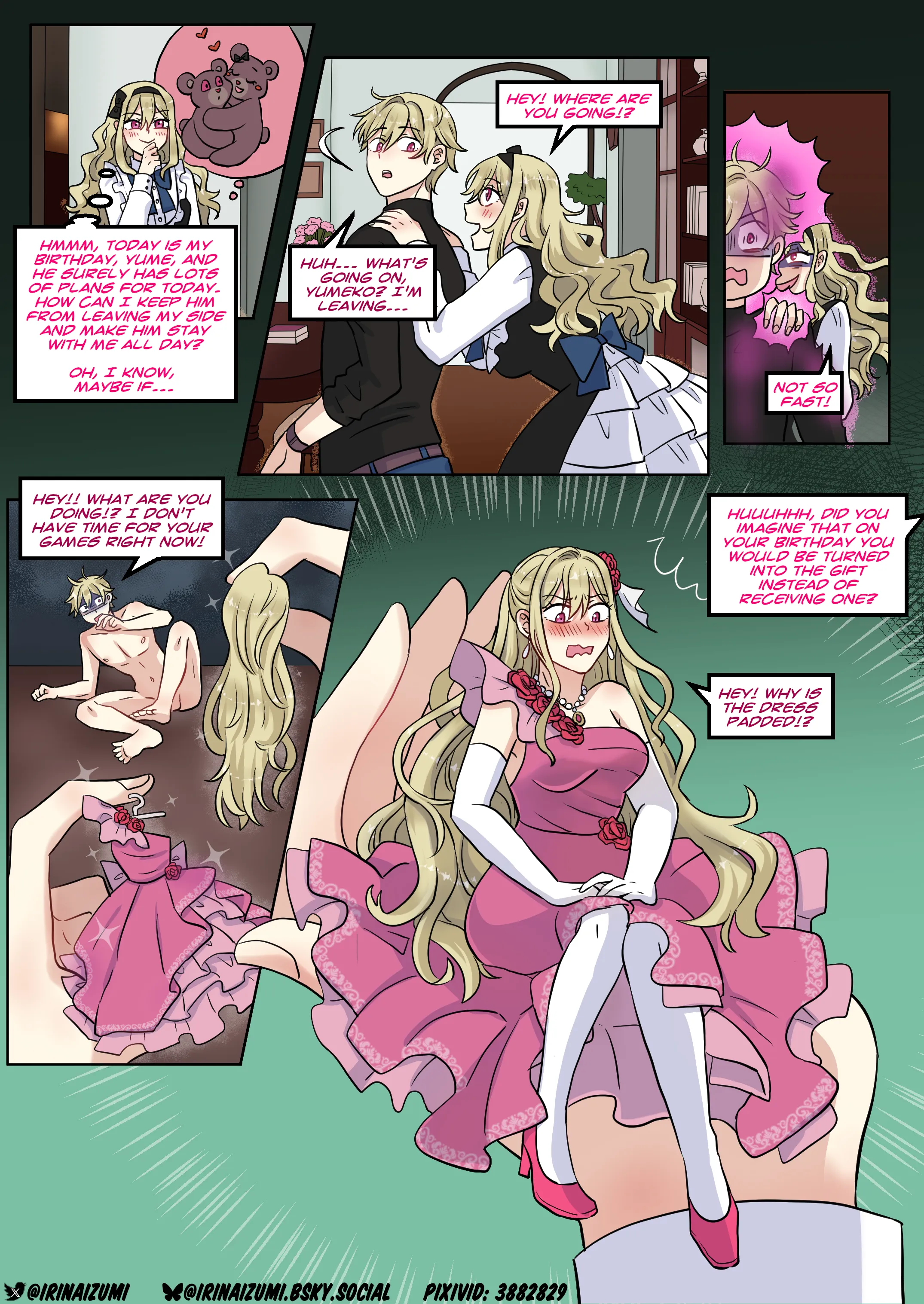 Obsessive and possessive sister turns her brother into a doll so she can stay with him.