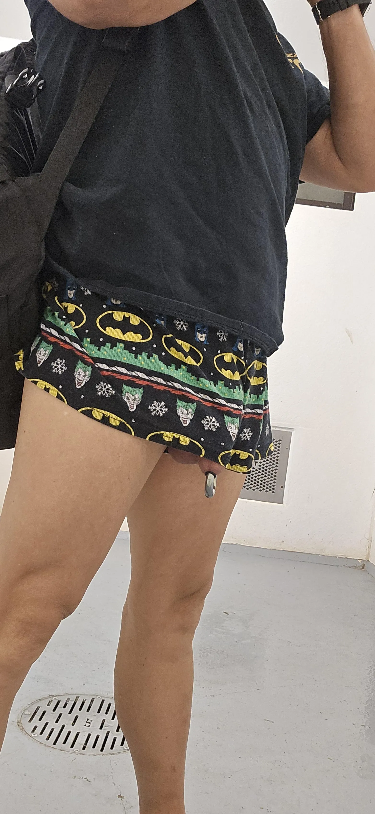 Public shower, would you notice?