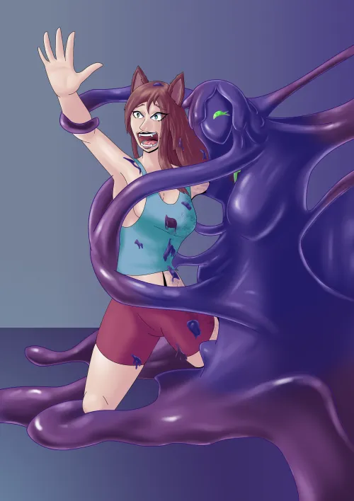 Slime turn me into a catgirl! - TG TF (OC)