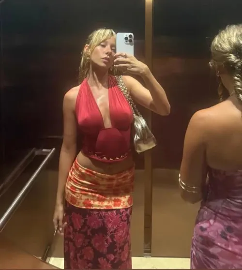 Elevator selfie - IG July 2025