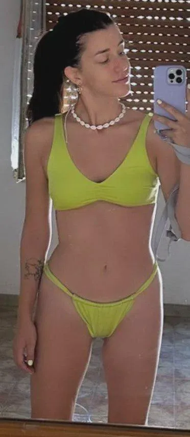 Do you like my Yellow bikini?