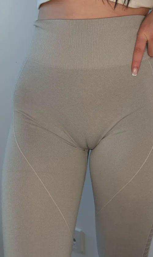 Heres my little camel toe