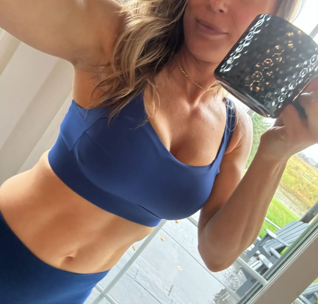 Sports Bra and AB’s, ooh and DD’s….F 47