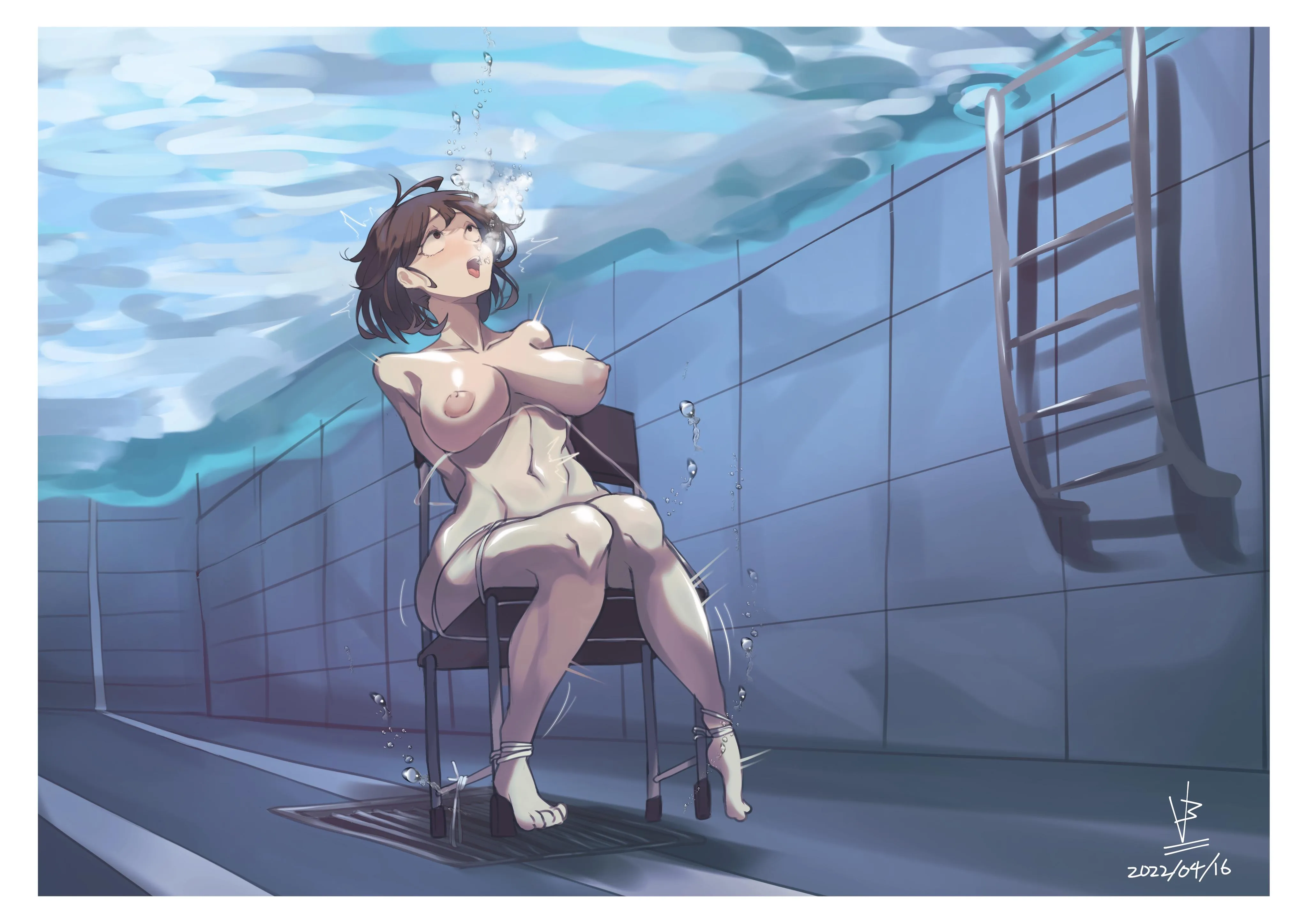 Tied at the Bottom of the Pool (Artist: イパルプア)