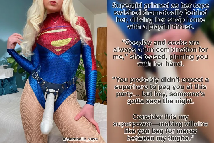 You Didn’t Expect a Superhero to Peg You at the Party (imagefap nerdyVanilla)
