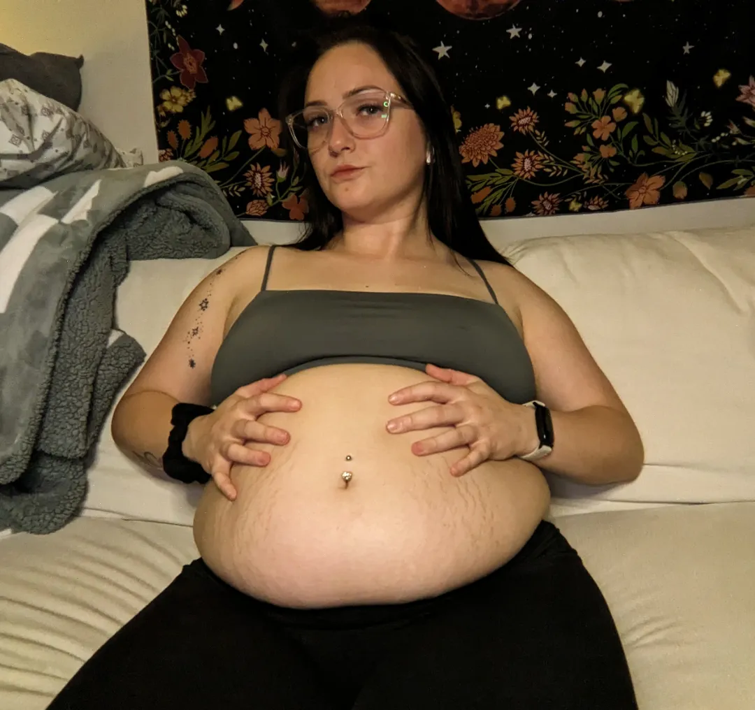 really sinking into this couch..