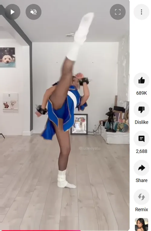 Chun Li | Cosplay by @Luseeyalu (15M views on YouTube!)