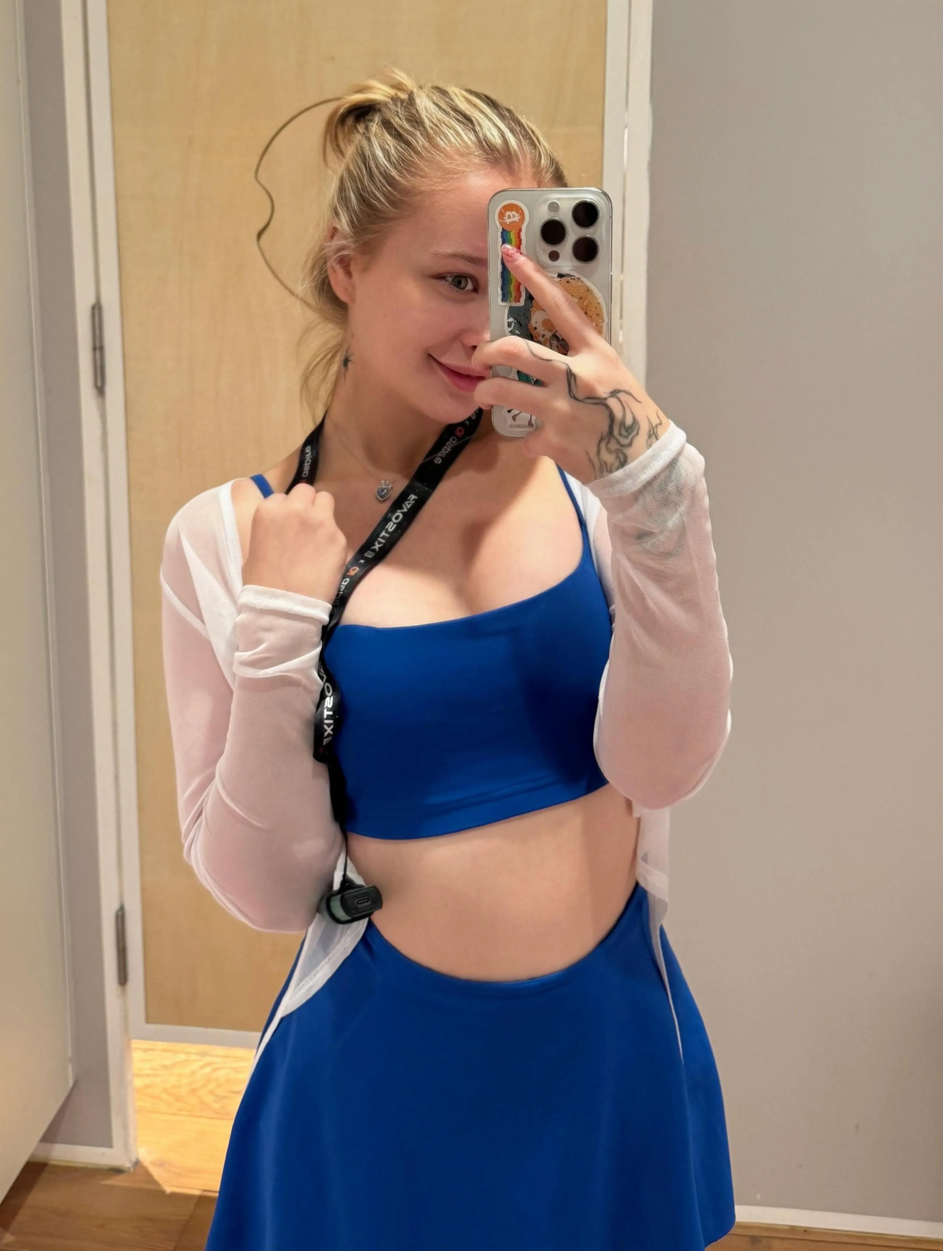 Felt cute enough to make selfie