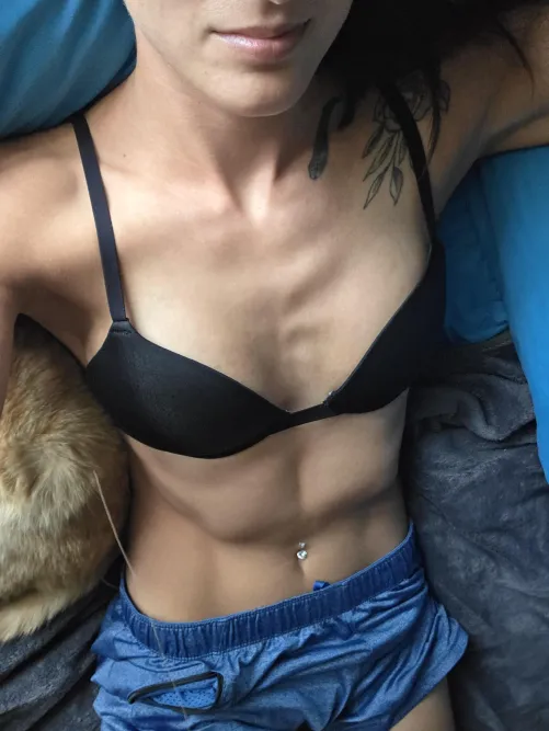 I'm in bed waiting for you