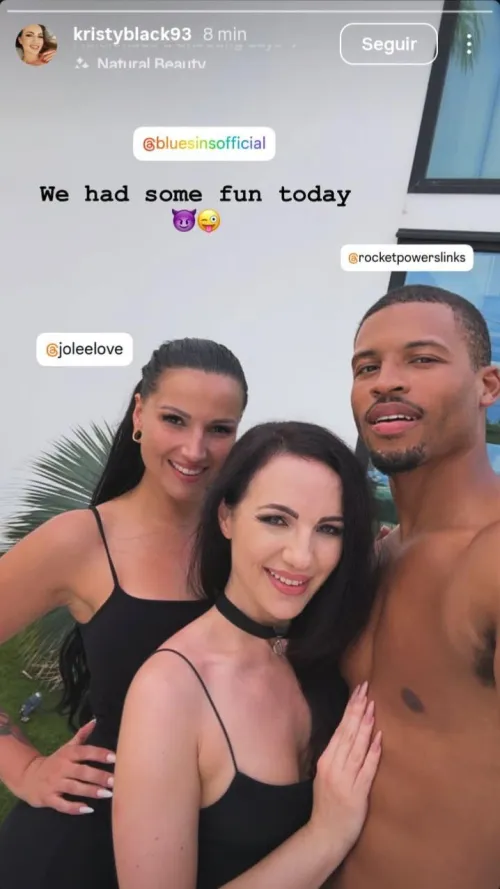 Kristy Black and Jolee Love are indestructible! Another day of filming at Bluesins VIP in Barcelona.