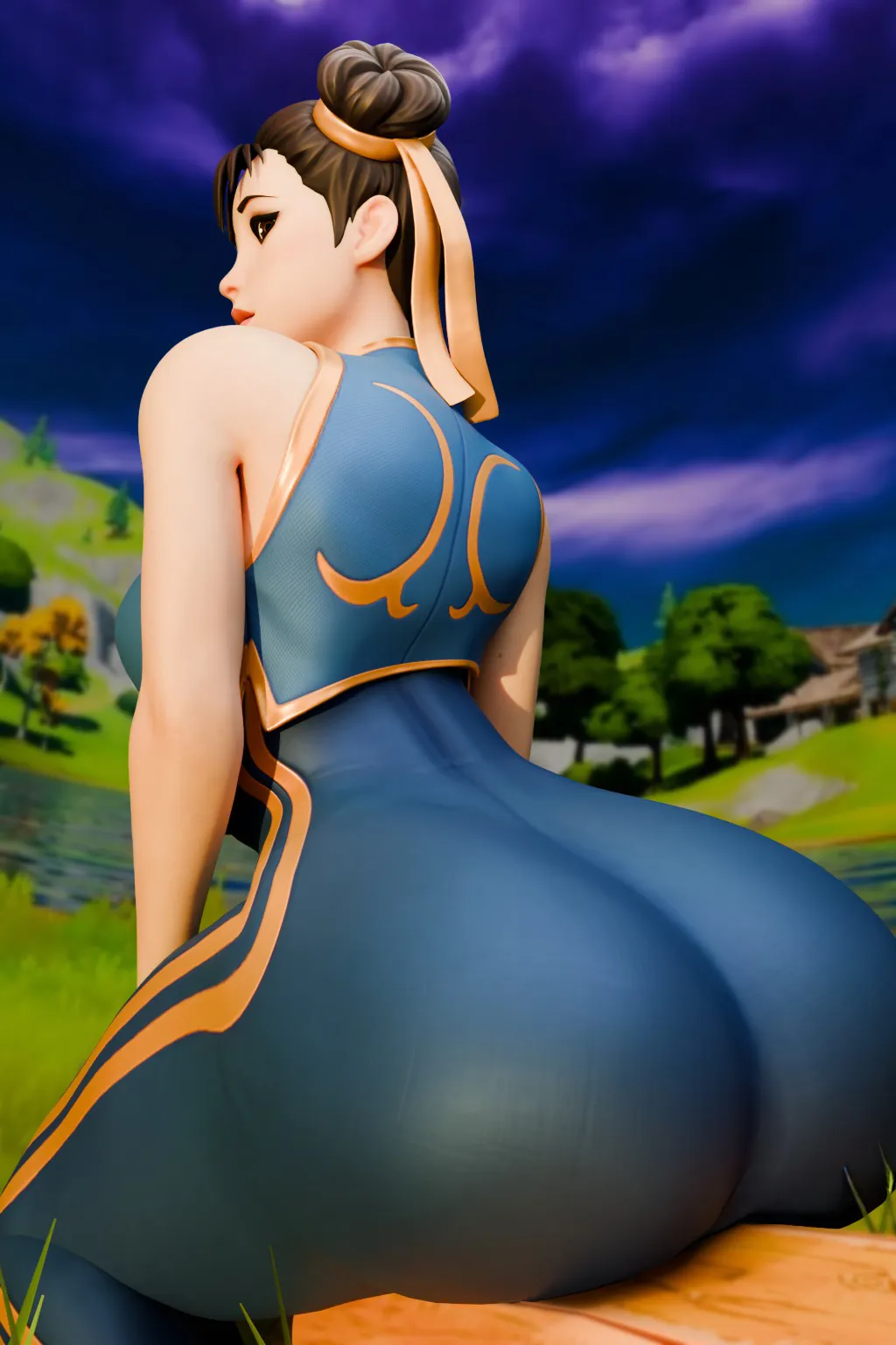 Need a bud to talk about chun-li so bad~ look at her fat ass~ (Its_vex_)