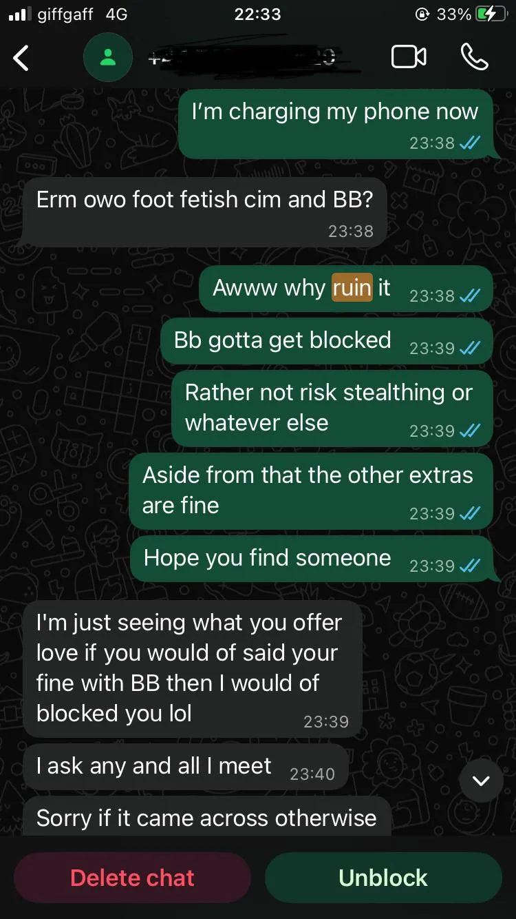 Sure… of course that’s what you were doing