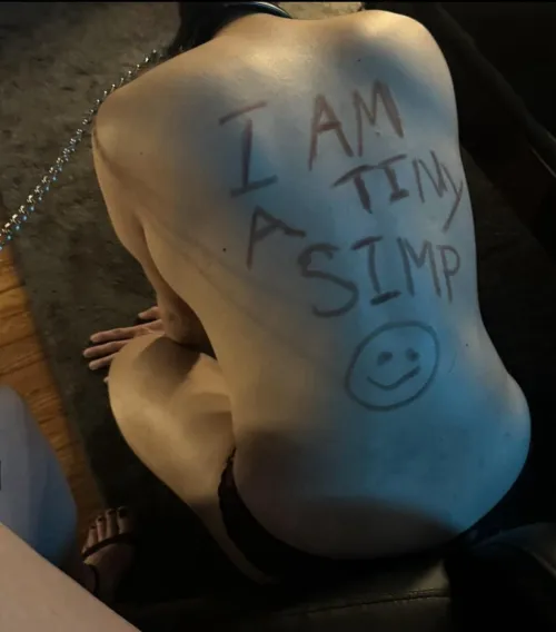 My Mistress wanted to remind me what I am 🥺