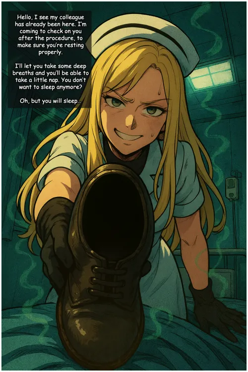 Take a nap [Shoes][Smell]