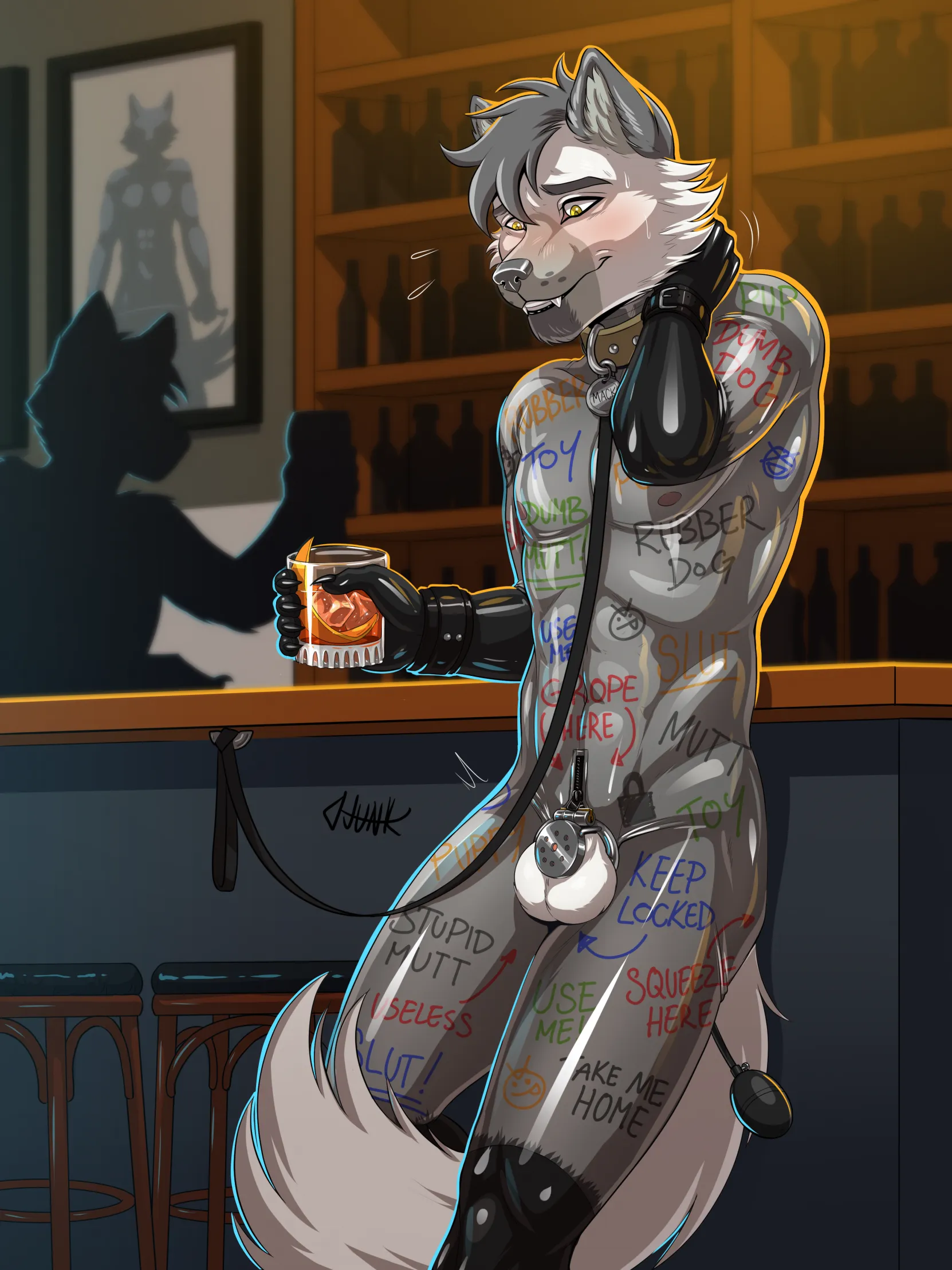 Take this rubber pup home~ 2/2 (junkieboi) [M]