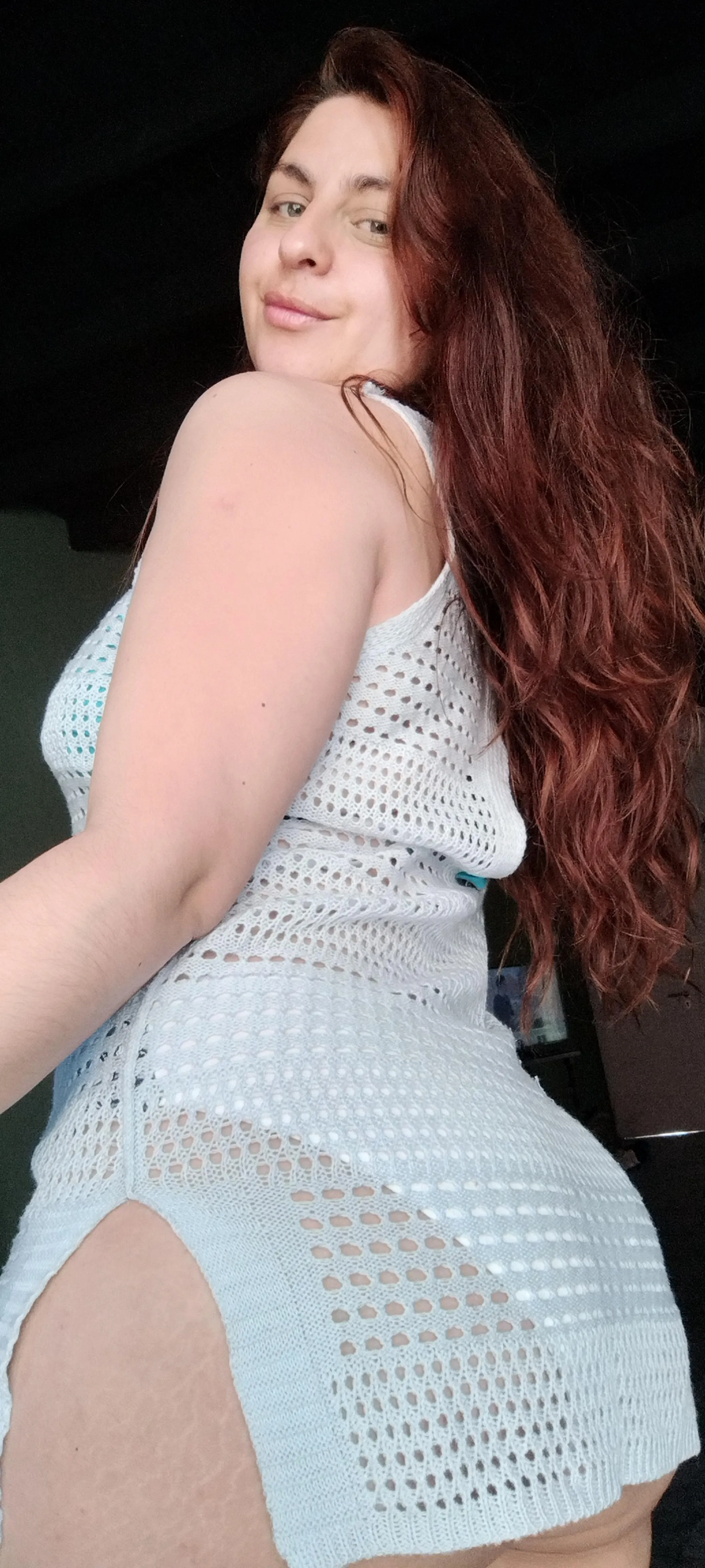 This color on my hair makes me feel very pretty.