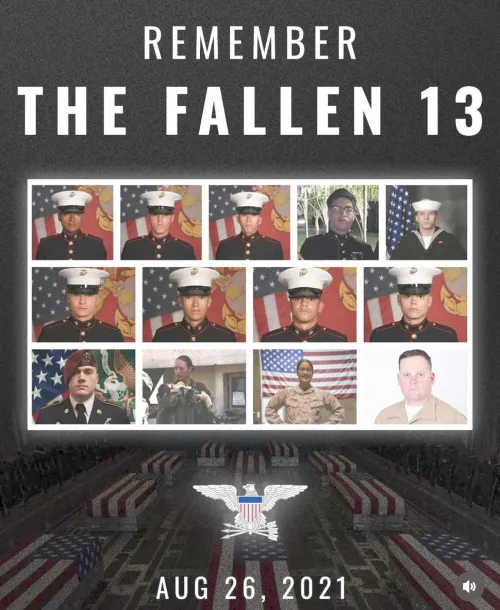 Remember the Fallen; Abbey Gate 20210826 🫡🇺🇸