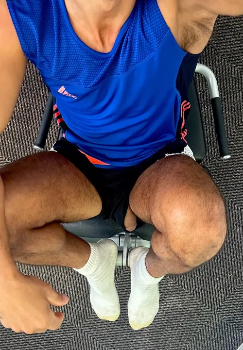 [30] [USA] Sweaty raw, socks from a hard gym session.Available