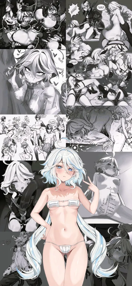 Furina Hentai Wallpaper (Vitaminechan)