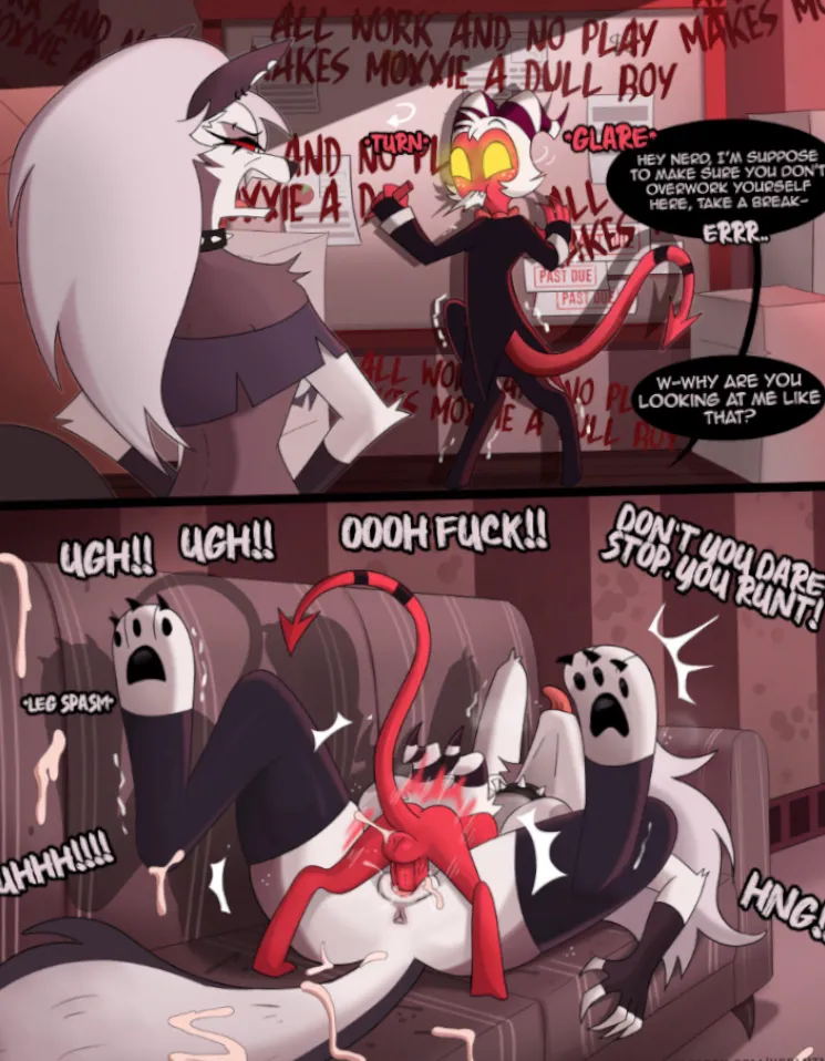 Now that's an overtime work (Hermit Moth)