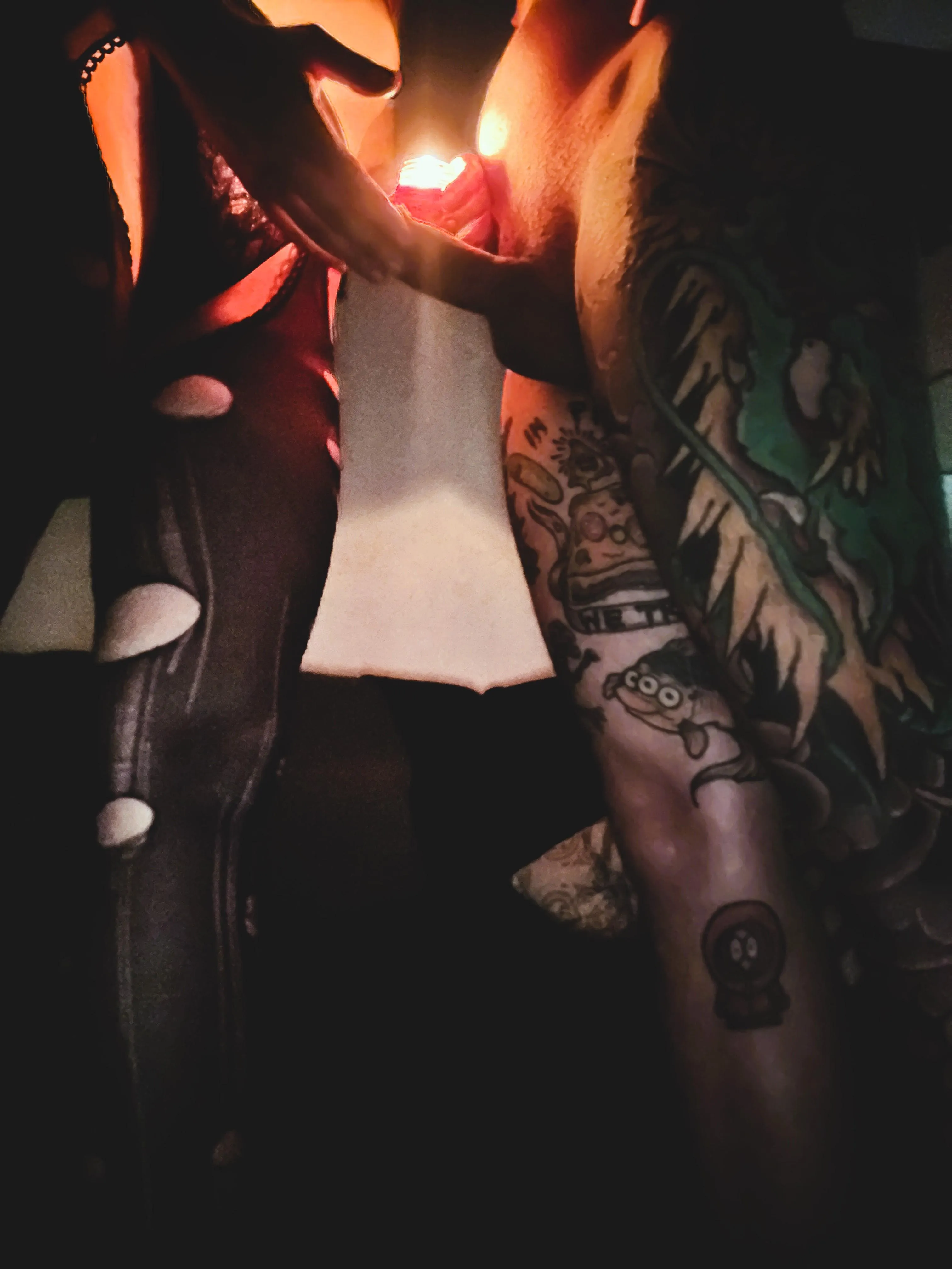 Ot hurts - he loves it