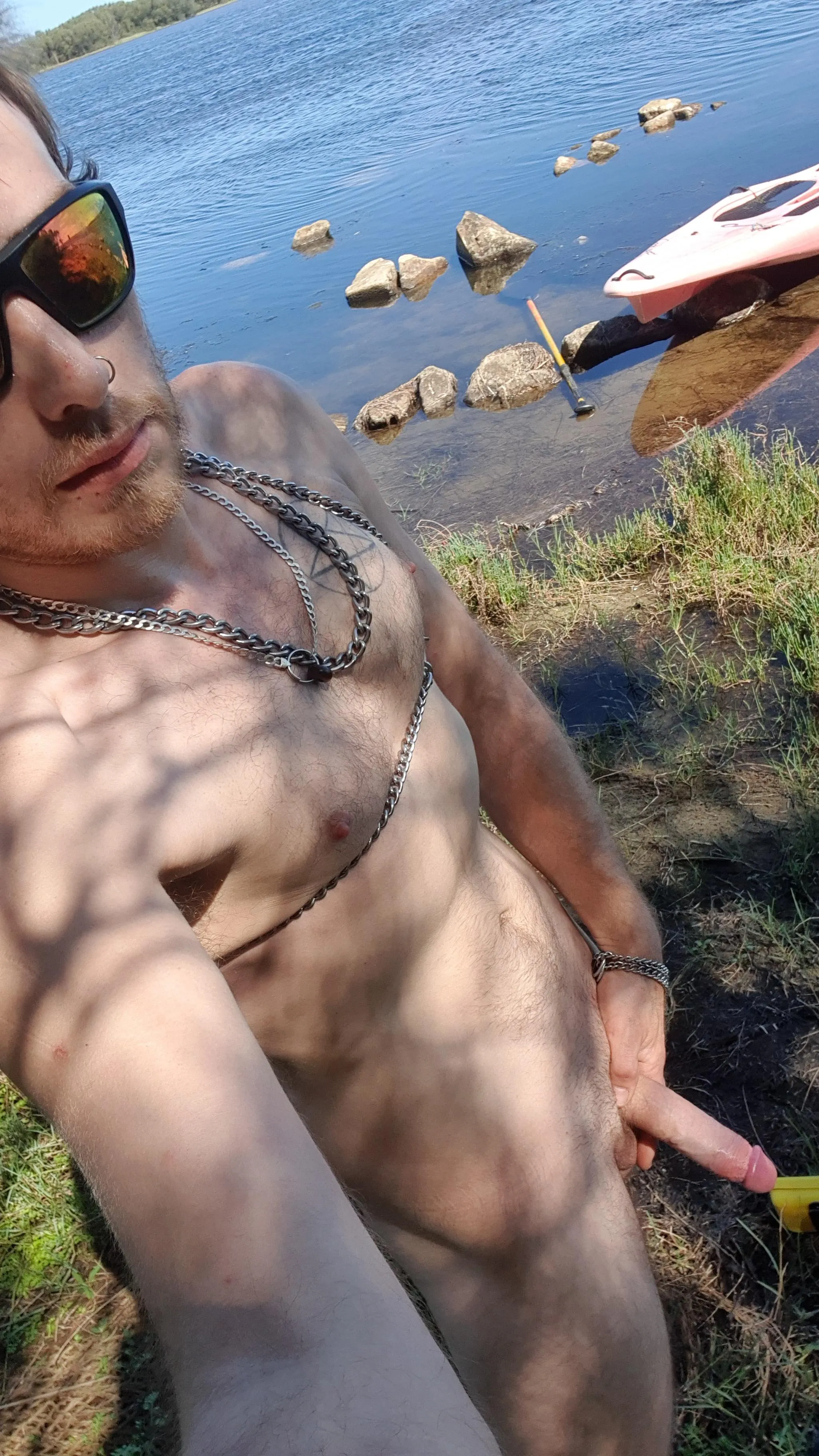 Strip off after paddling