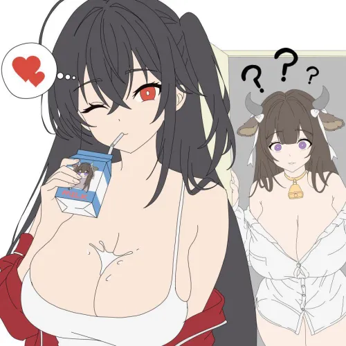 Taihou’s growth secret… (@staznyan)