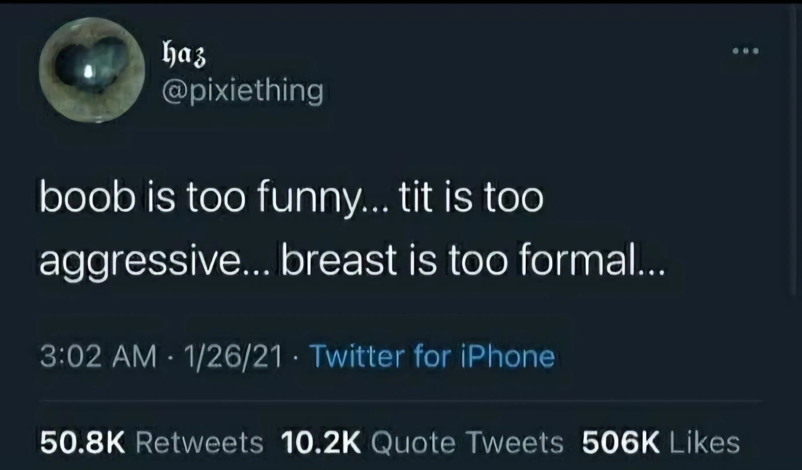 What's the true answer?