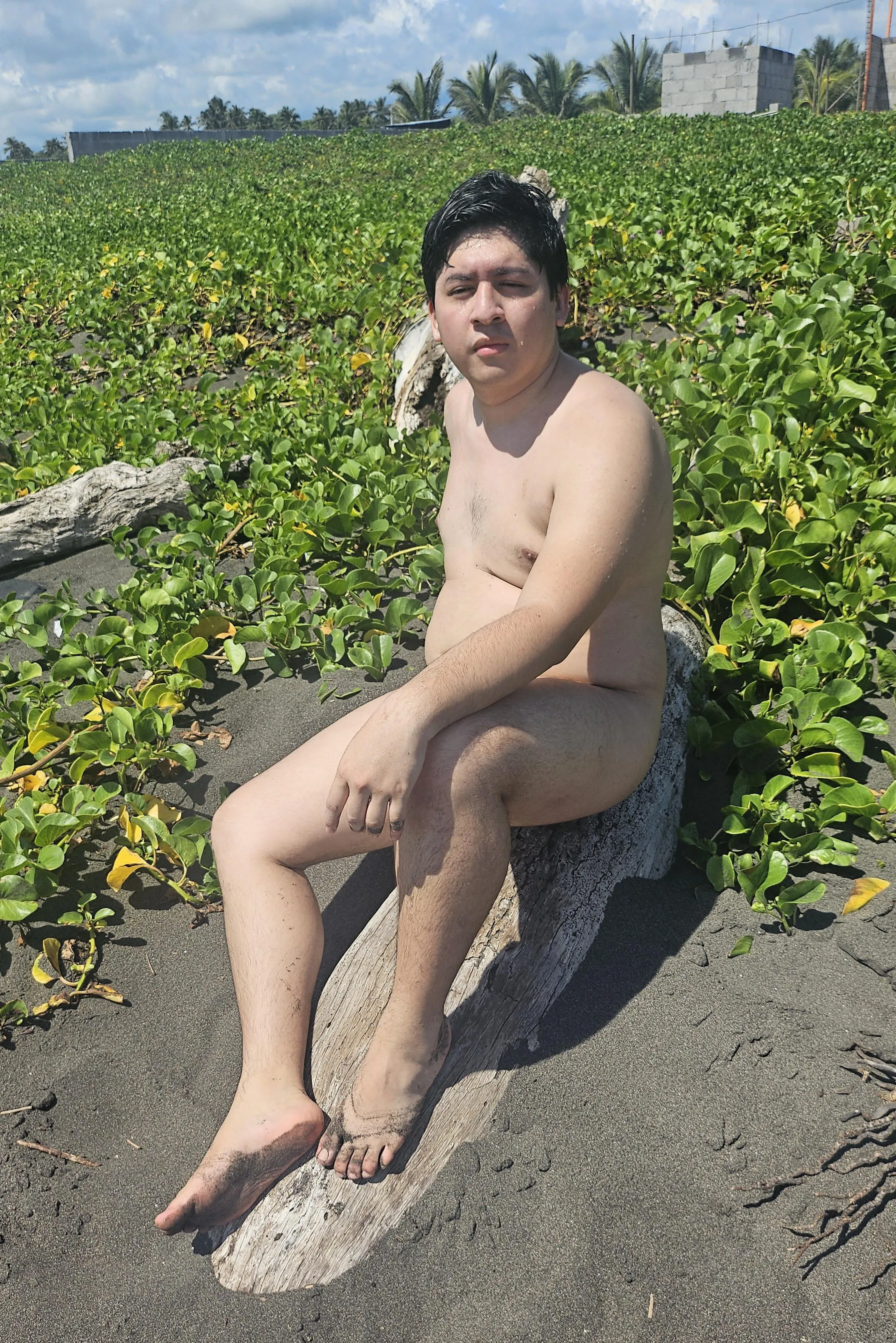 Feeling the sun on my skin