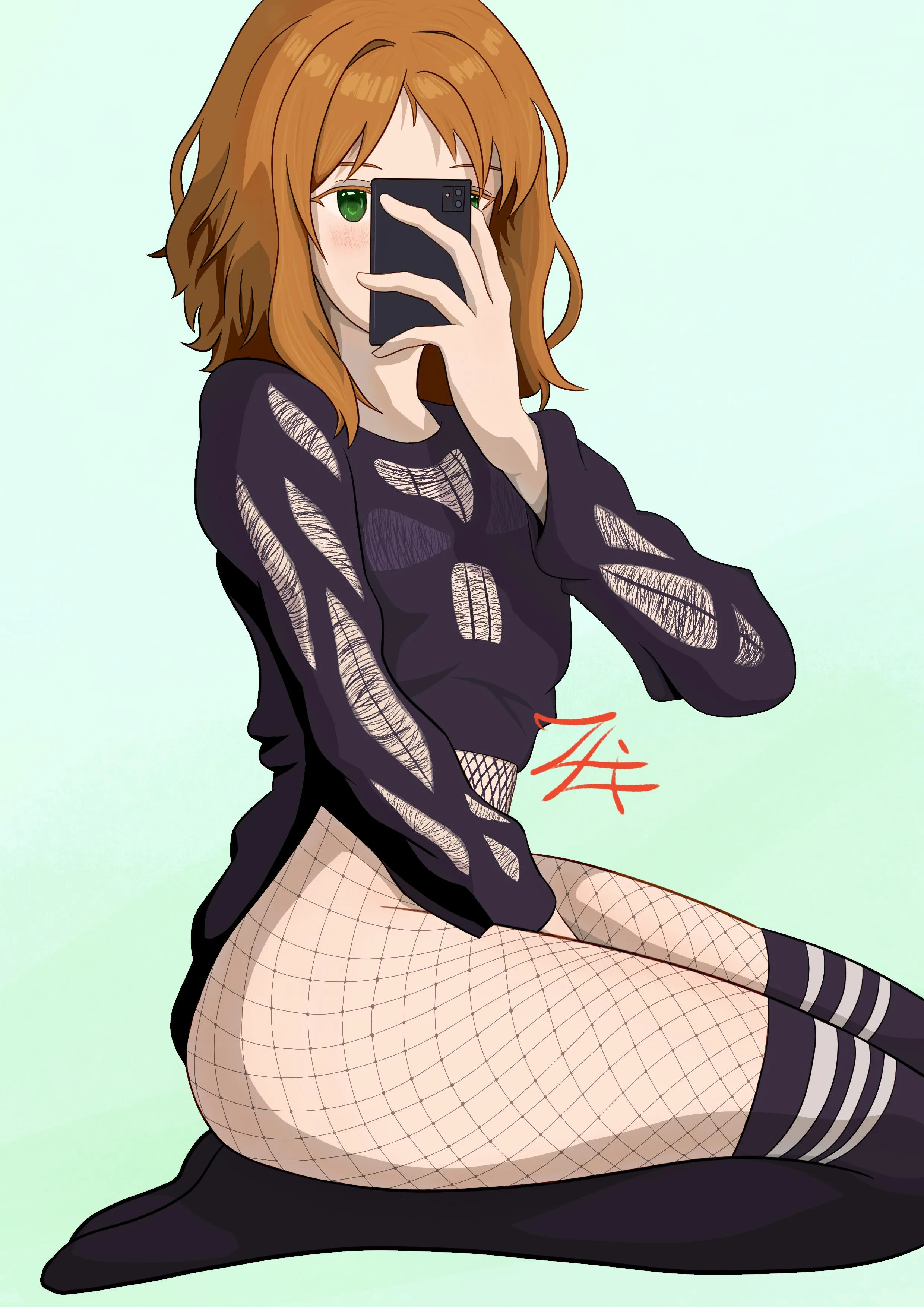 Can someone make a QoH edit of this art-piece that my friend did? Just hit me up if you decide you’re interested <3