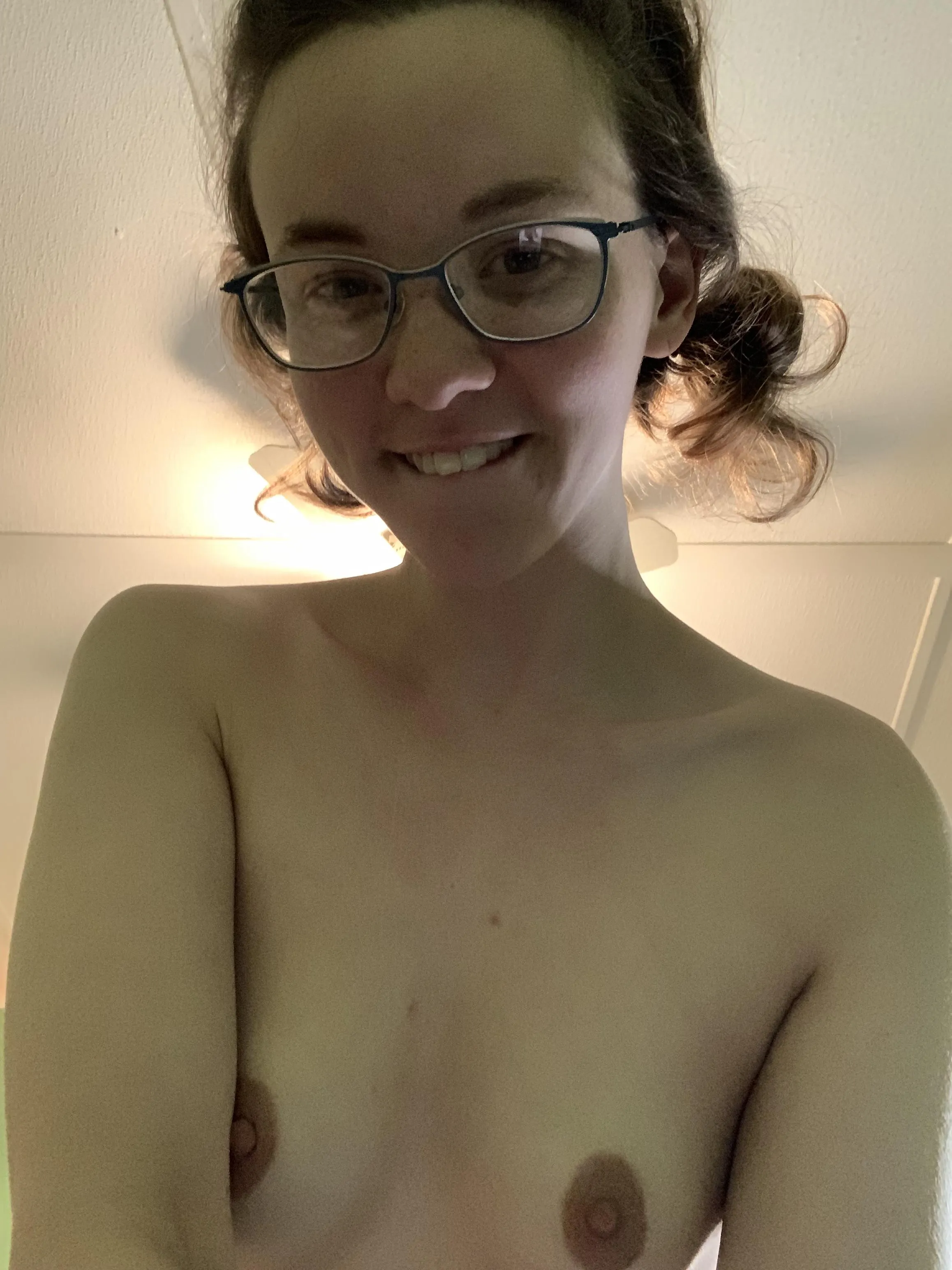 Nerdy girls wake up naughty