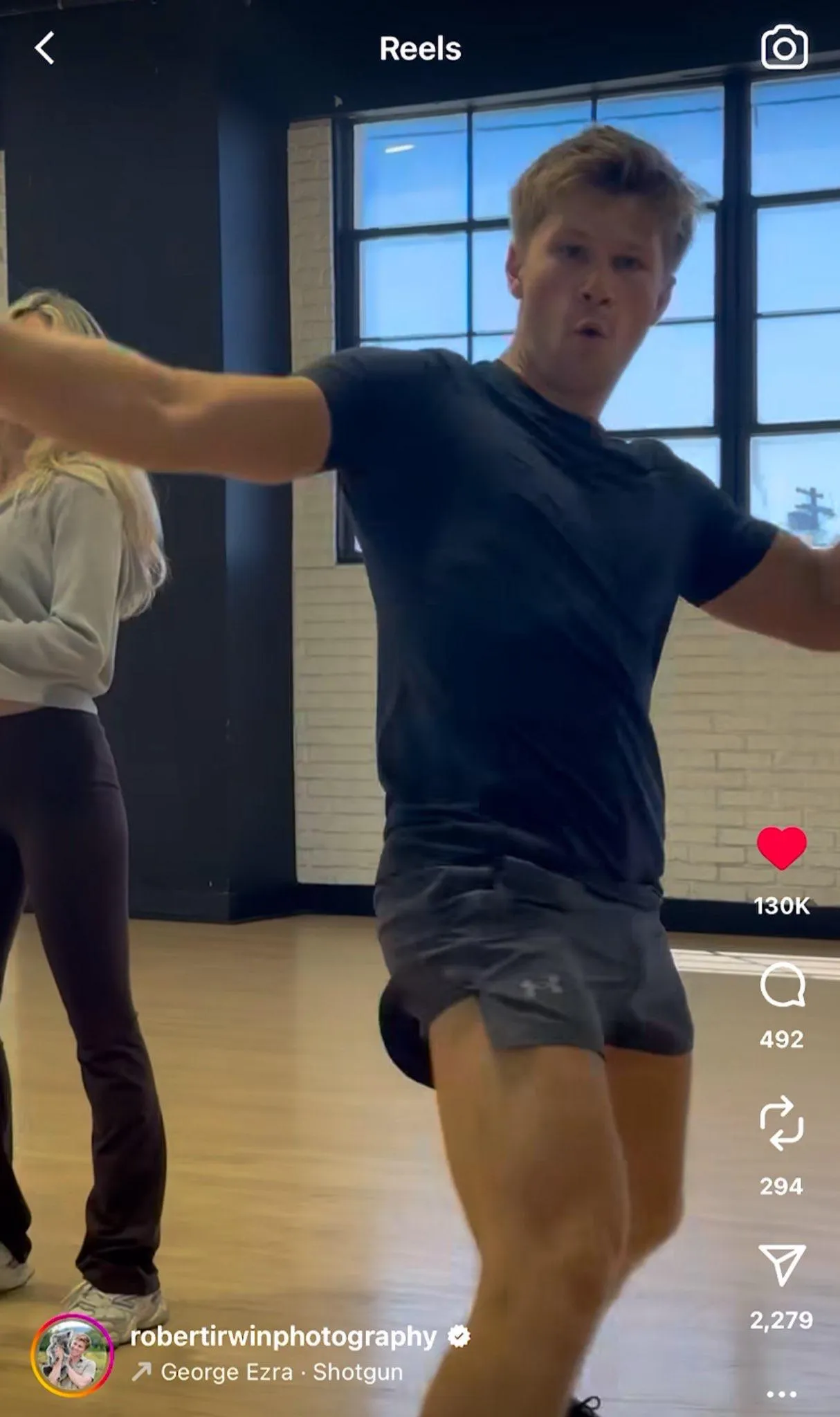 Robert Irwin Prepping for Dancing with the Stars