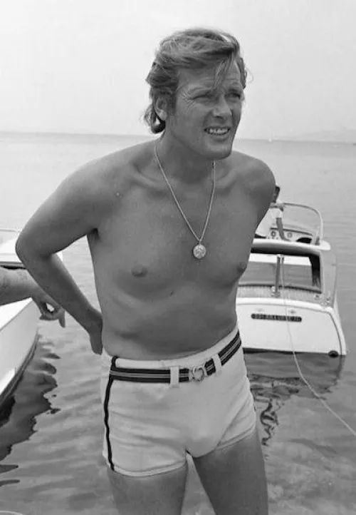 Roger Moore.