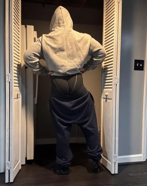 A butt built from squats